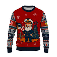 US Navy Christmas Ugly Sweater