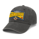 Custom Ranks & Text Premium Washed Denim Cap DC016