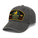 Custom Ranks & Text Premium Washed Denim Cap DC015