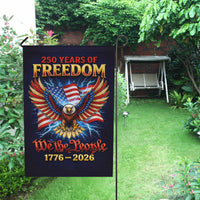 America 250 Garden Flag We The People Patriotic Eagle 250 Years of Freedom 1776-2026