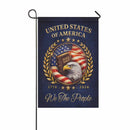 Christian America 250 Garden Flag – We The People 1776–2026 Patriotic Decor