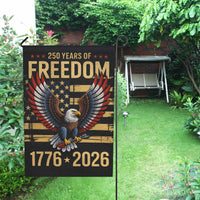 America 250 Patriotic Eagle Garden Flag 1776-2026 Freedom Decor