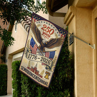 America 250 Patriotic Garden Flag Eagle 250 Years Independence 1776-2026