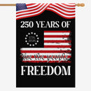 US 250th Anniversary House Flag – We The People Freedom Flag 1776–2026