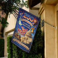 America 250 Garden Flag – Celebrating 250 Years of Freedom 1776–2026