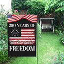 We The People Freedom Garden Flag – America 250 Historic Patriotic Decor