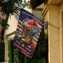 America 250 House Flag ΓÇô 1776ΓÇô2026 Veteran Independence Anniversary