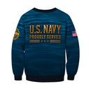 Personalized US Navy Sweatshirt TSTS03