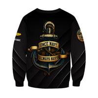 Personalized US Navy Sweatshirt JSTS06