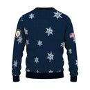 US Navy 250th Anniversary Christmas Ugly Sweater
