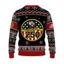 America's Navy 250 Christmas Ugly Sweater