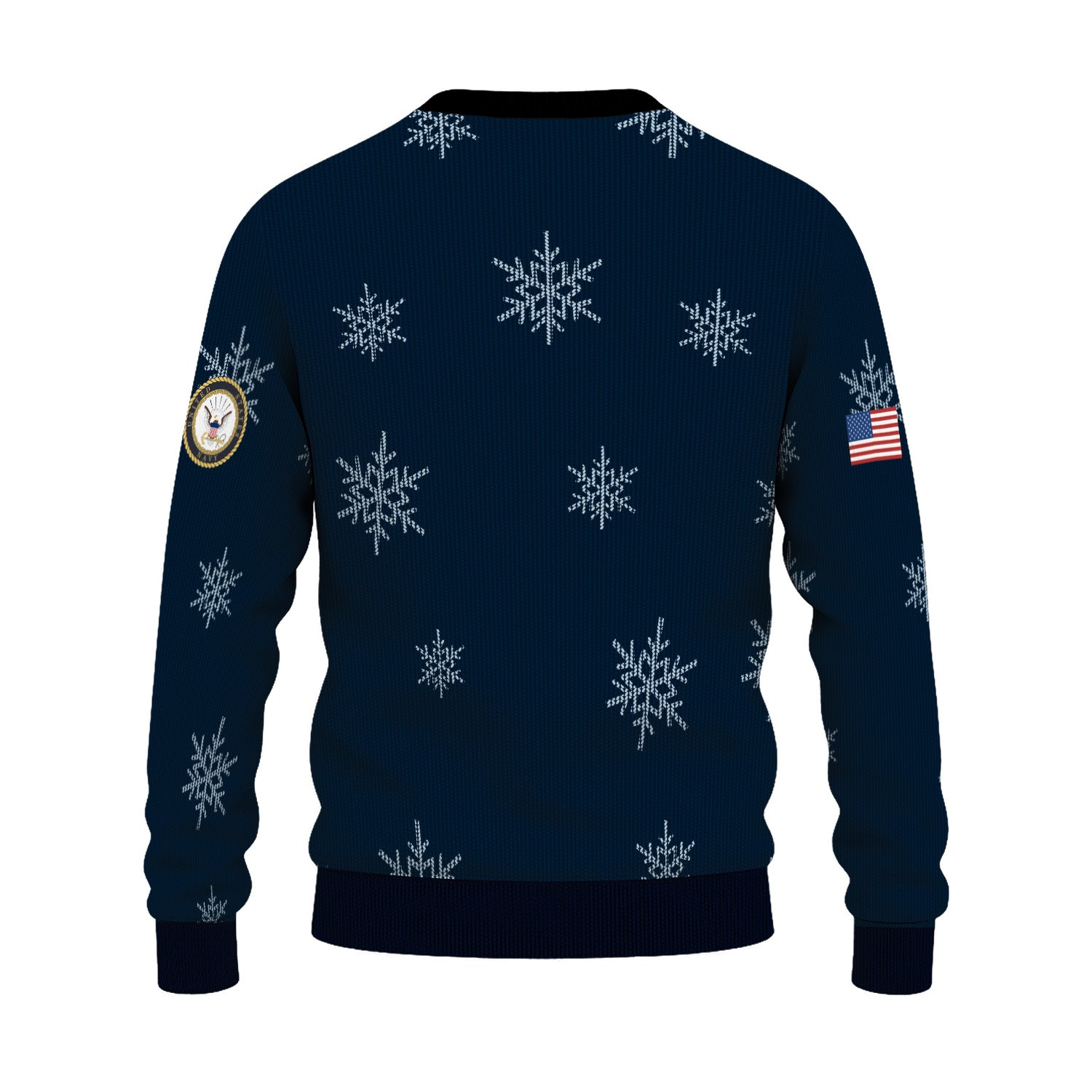 US Navy 250th Anniversary Christmas Ugly Sweater