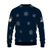 US Navy 250th Anniversary Christmas Ugly Sweater