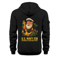 Personalized US Navy Quater Zip Hoodie JQZ07