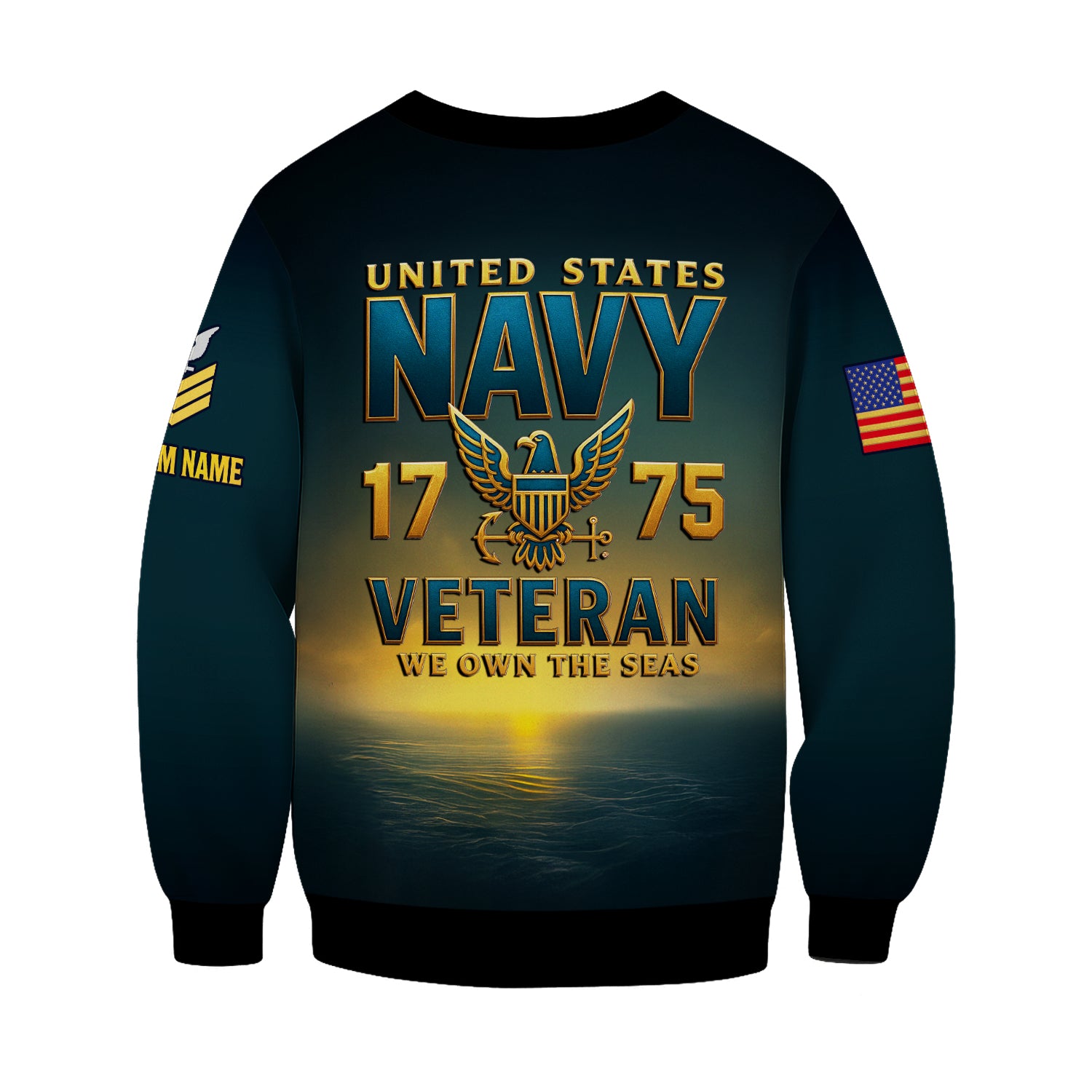 Personalized US Navy Sweatshirt JSTS03