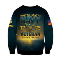 Personalized US Navy Sweatshirt JSTS03