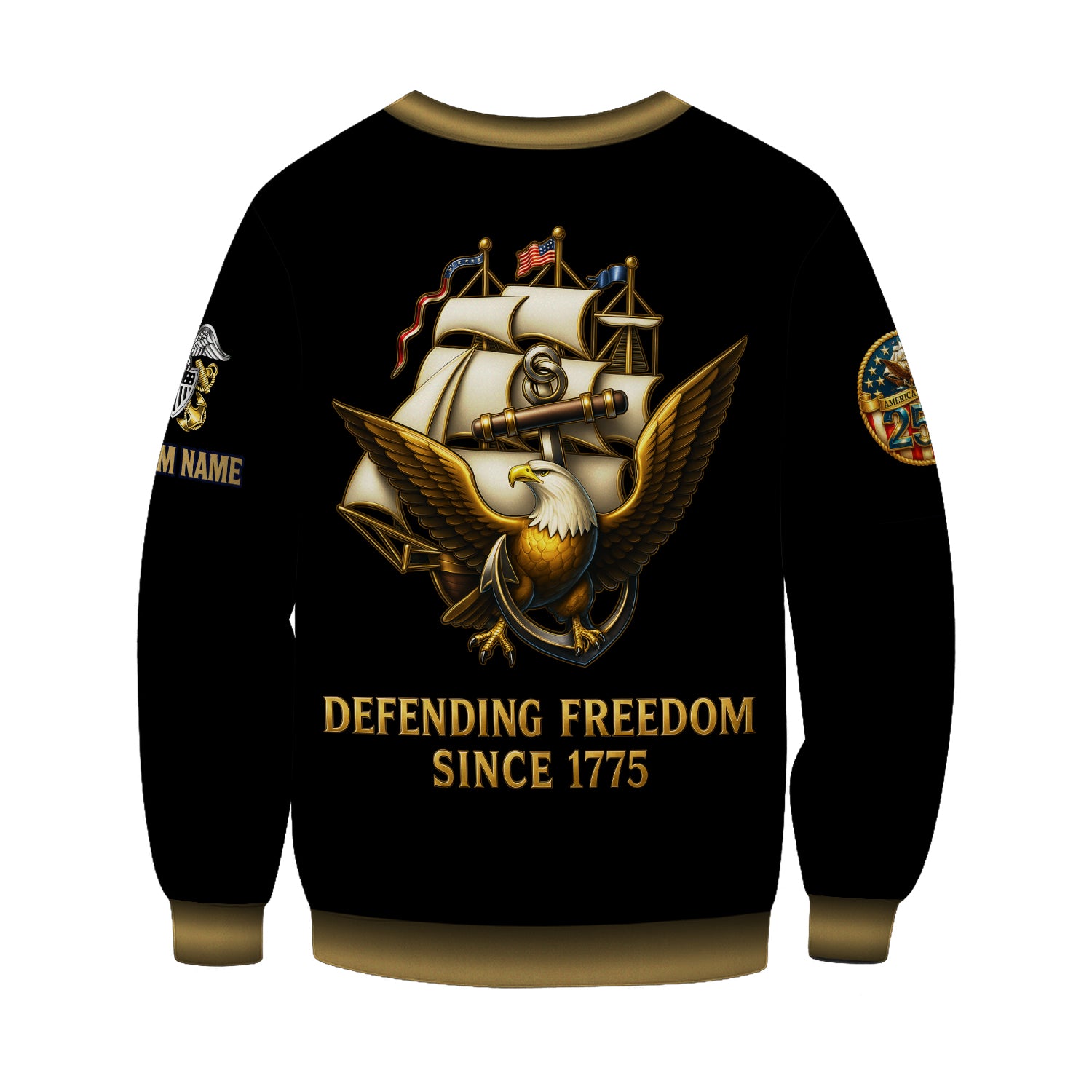 Personalized US Navy Sweatshirt JSTS05