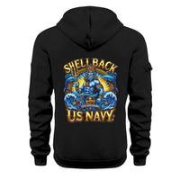 Personalized US Navy Quater Zip Hoodie JQZ10