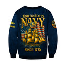 Personalized US Navy Sweatshirt JSTS08