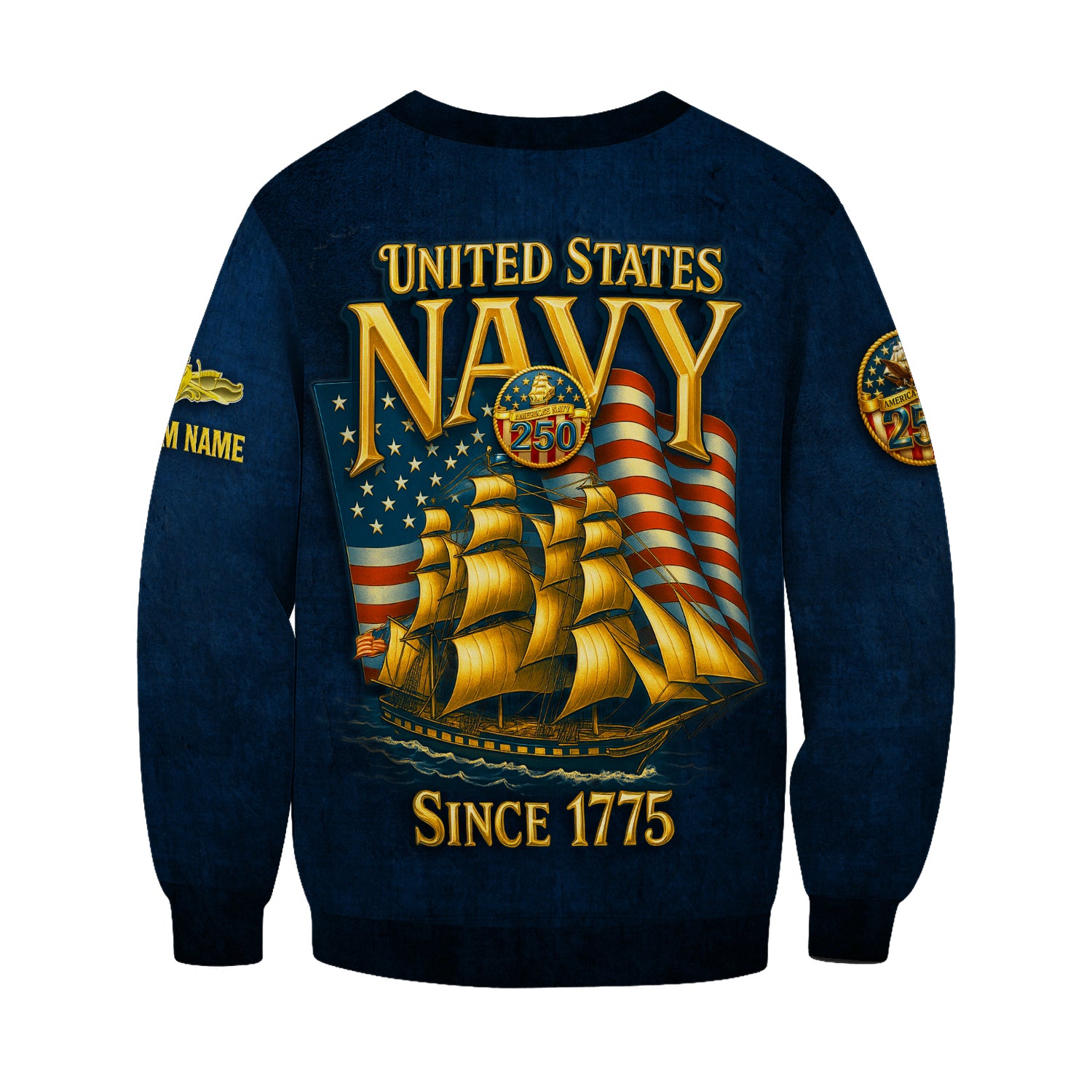 Personalized US Navy Sweatshirt JSTS08