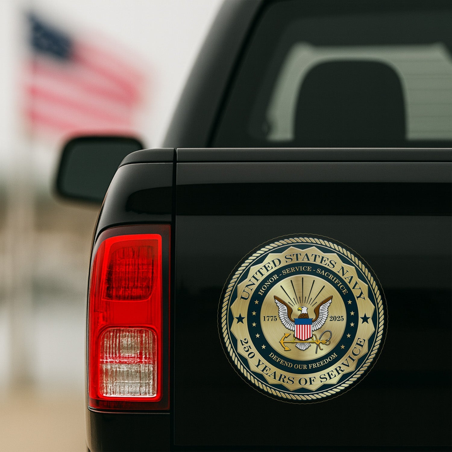 US NAVY 250 Years Of Service Stickers