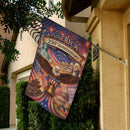 America 250 House Flag 1776–2026 Patriotic Celebration Banner
