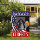 250 Years of Liberty Garden Flag – America 250 Liberty Bell Flag 1776–2026