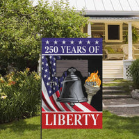 250 Years of Liberty Garden Flag – America 250 Liberty Bell Flag 1776–2026