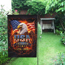 USA Freedom 1776–2026 Garden Flag – Patriotic Eagle America 250 Yard Decor