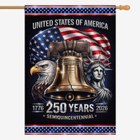 America 250 House Flag ΓÇô 1776ΓÇô2026 United States Semiquincentennial