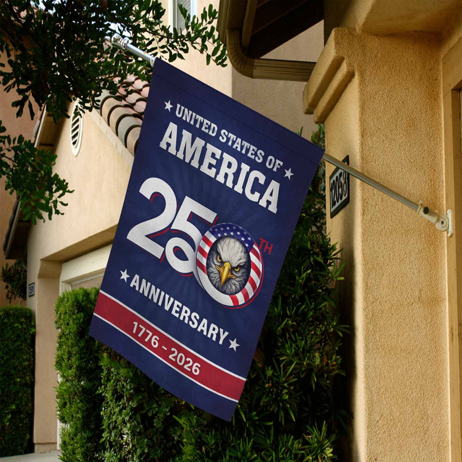 United States 250th Anniversary Garden Flag – 1776–2026 America 250 Decor