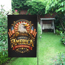 America 250 Patriotic Eagle Garden Flag 1776-2026 Independence Decor
