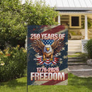 250 Years of Freedom Garden Flag