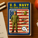 Custom Camouflage Acrylic Plaque with Photo, Name & Rank