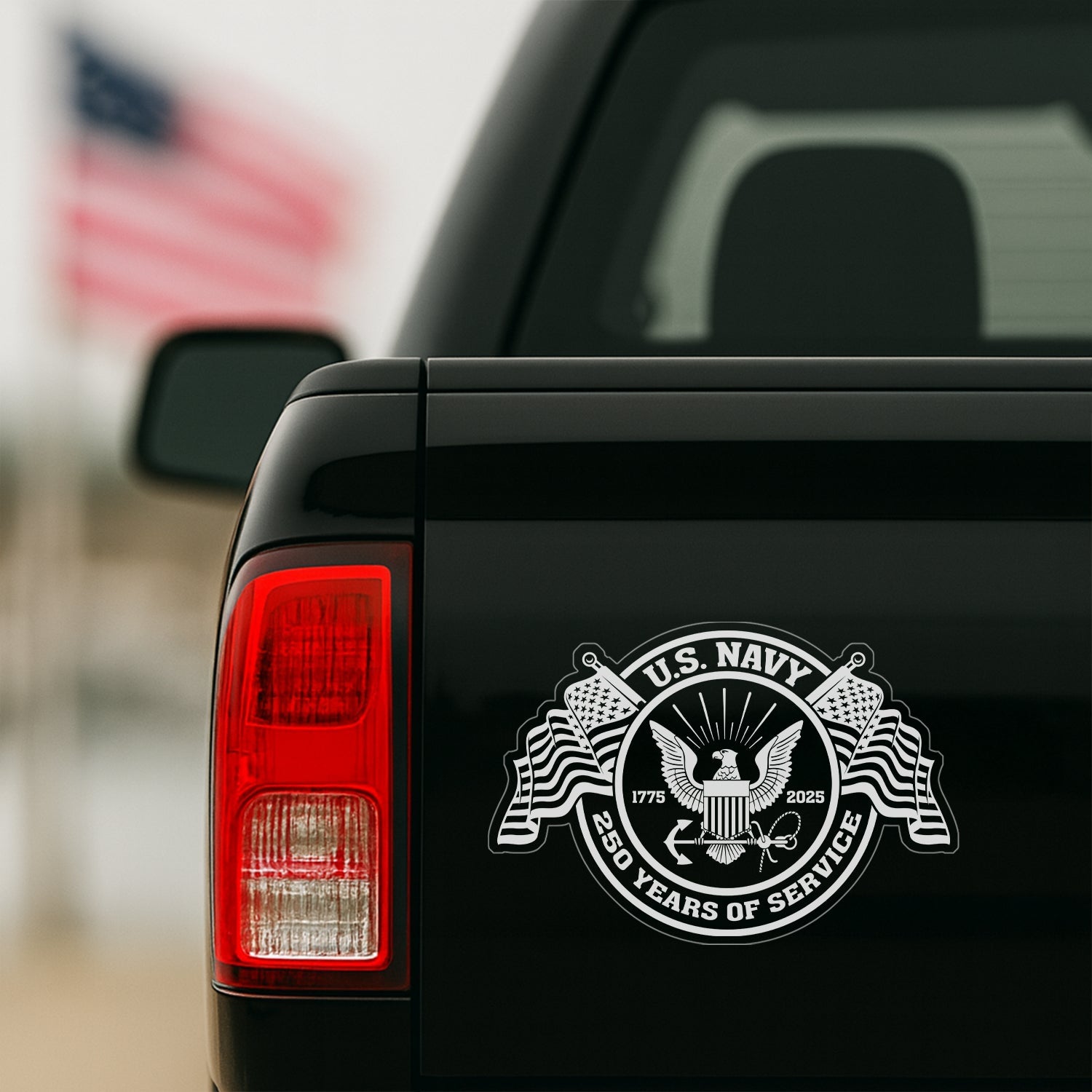 US Navy 250 Years Of Service Stickers