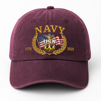 Custom Ranks Premium Washed Denim Cap DC028