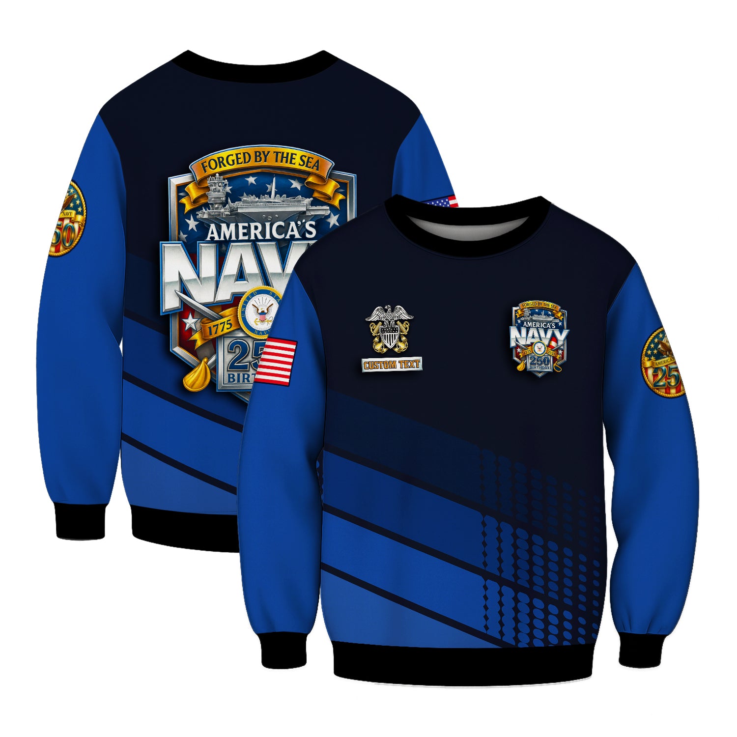 Personalized US Navy Sweatshirt JSTS01