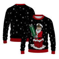 US Navy Satan Christmas Ugly Sweater