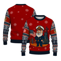 US Navy Christmas Ugly Sweater