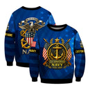 Personalized US Navy Sweatshirt JSTS02
