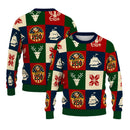 US Navy 250 America Christmas Ugly Sweater