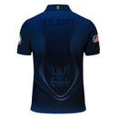 US Navy Polo Shirt – "Honor – Courage – Commitment" Polo