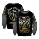 Personalized US Navy Sweatshirt JSTS07