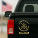 US Navy Veteran Custom Ranks/Insignia Stickers