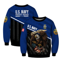 Personalized US Navy Sweatshirt TSTS01