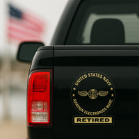 US Navy Retired Custom Ranks/Insignia Stickers