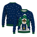 Personalized US Navy Christmas Ugly Sweater TUST16