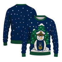 Personalized US Navy Christmas Ugly Sweater TUST16