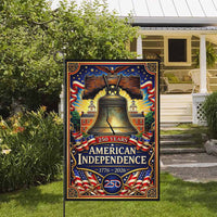 America 250 Garden Flag – 250 Years of American Independence 1776–2026 Liberty Bell