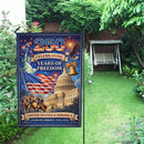 America 250 Garden Flag – Celebrating 250 Years of Freedom 1776–2026